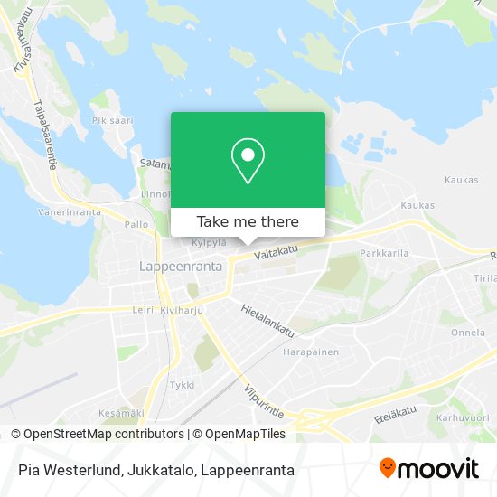 Pia Westerlund, Jukkatalo map