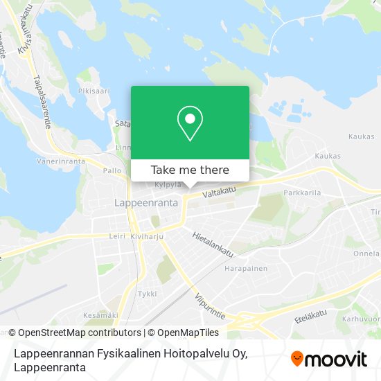 Lappeenrannan Fysikaalinen Hoitopalvelu Oy map