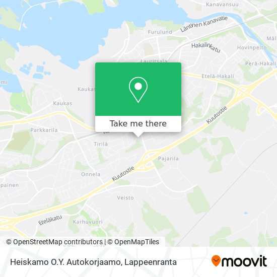 Heiskamo O.Y. Autokorjaamo map