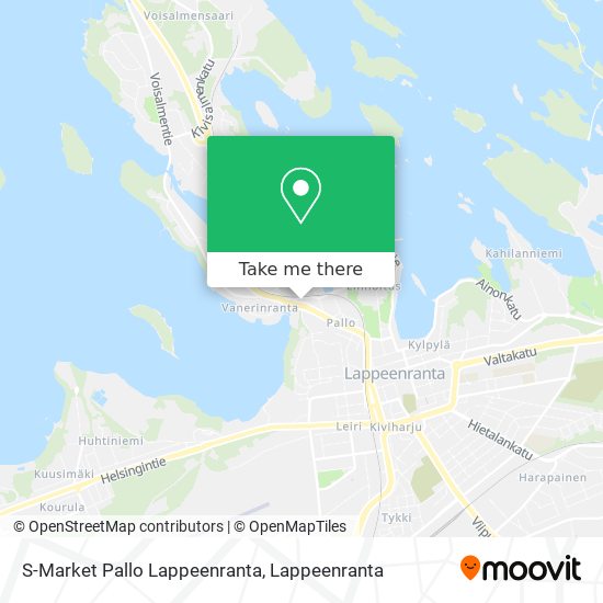 S-Market Pallo Lappeenranta map