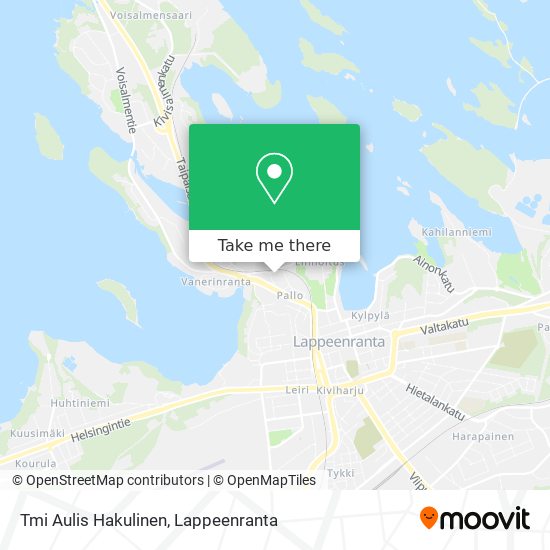 Tmi Aulis Hakulinen map
