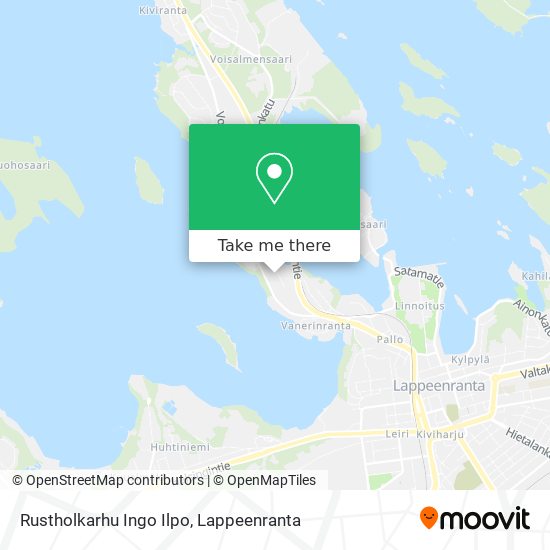 Rustholkarhu Ingo Ilpo map