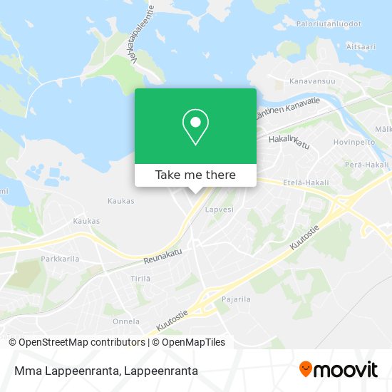 Mma Lappeenranta map