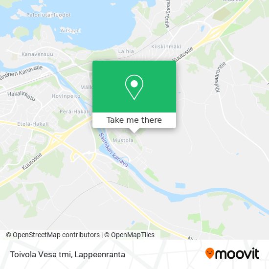 Toivola Vesa tmi map