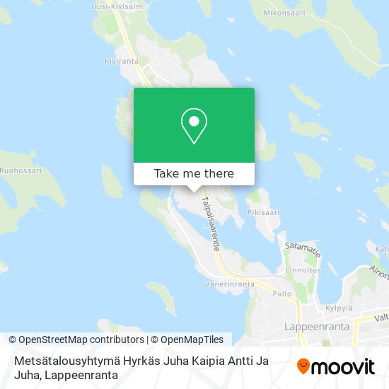 Metsätalousyhtymä Hyrkäs Juha Kaipia Antti Ja Juha map