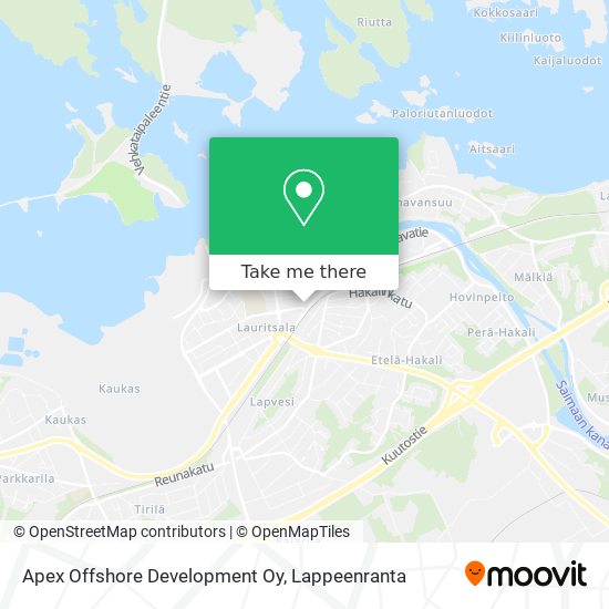 Apex Offshore Development Oy map