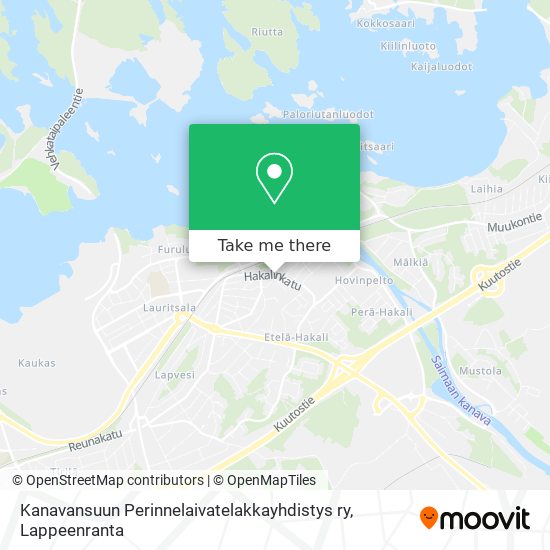 Kanavansuun Perinnelaivatelakkayhdistys ry map