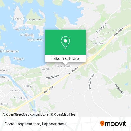 Dobo Lappeenranta map