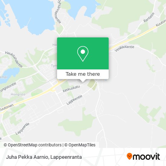 Juha Pekka Aarnio map