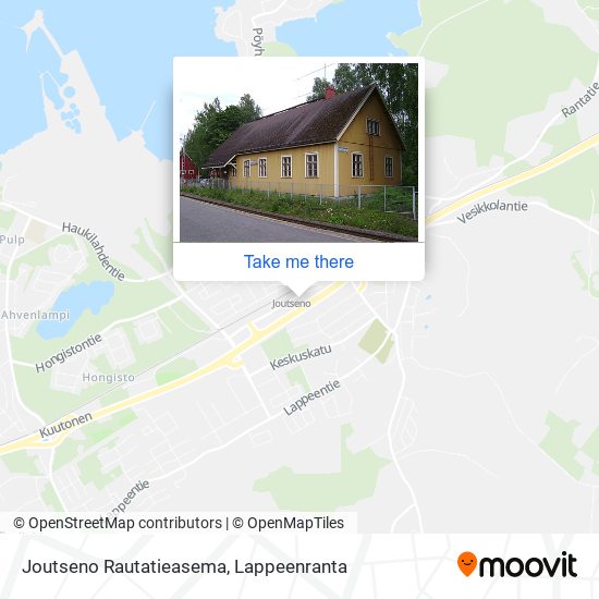 Joutseno Rautatieasema map