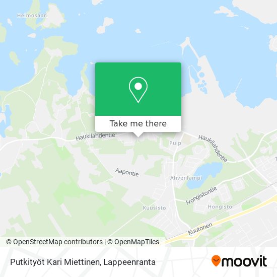 Putkityöt Kari Miettinen map