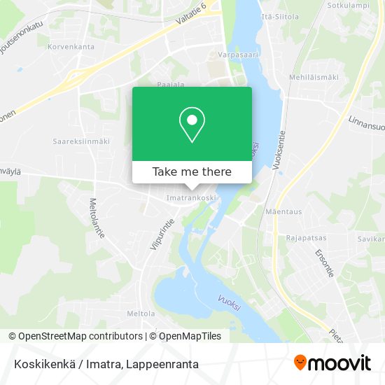 Koskikenkä / Imatra map