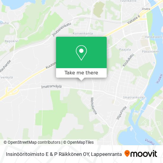 Insinööritoimisto E & P Räikkönen OY map