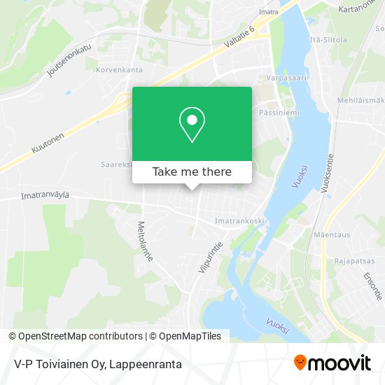 V-P Toiviainen Oy map