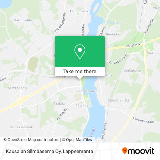 Kausalan Silmäasema Oy map