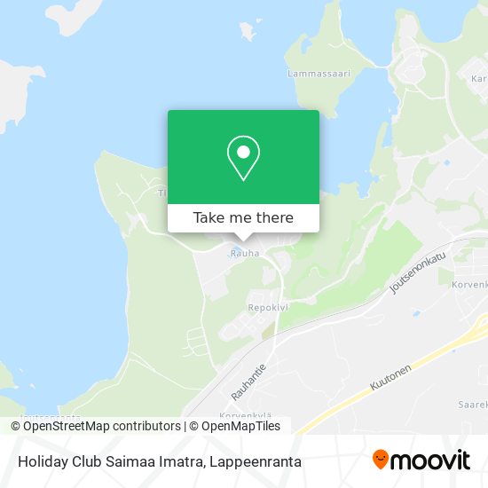 How to get to Holiday Club Saimaa Imatra in Joutseno by Bus?