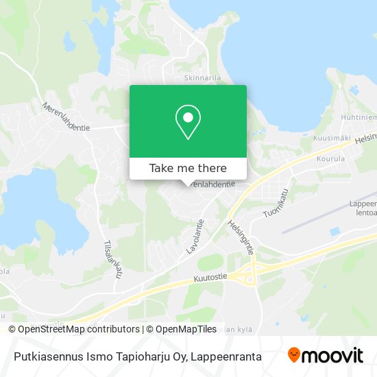 Putkiasennus Ismo Tapioharju Oy map
