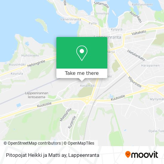 Pitopojat Heikki ja Matti ay map