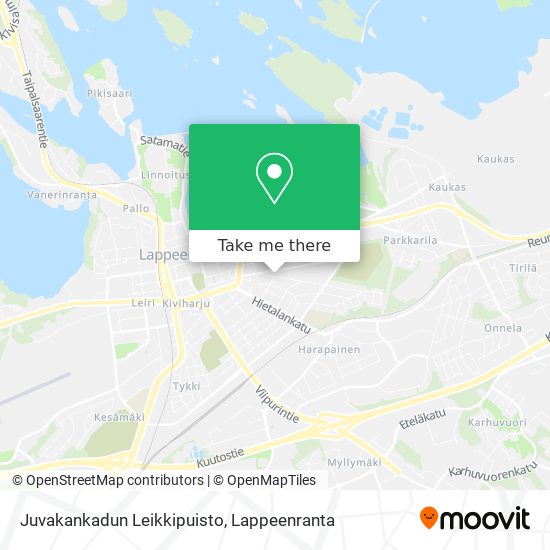 Juvakankadun Leikkipuisto map