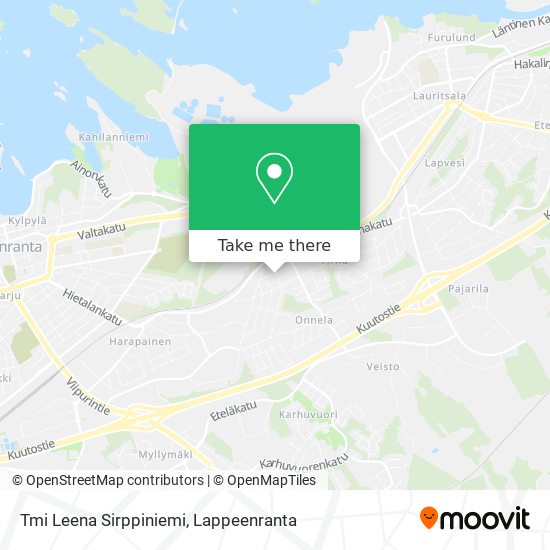 Tmi Leena Sirppiniemi map