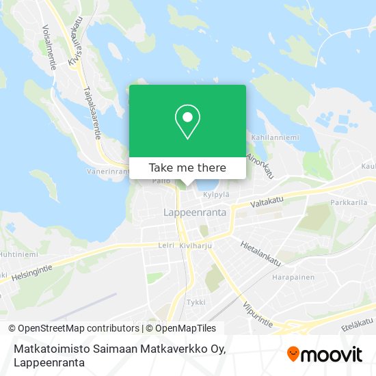 Matkatoimisto Saimaan Matkaverkko Oy map