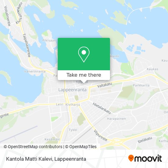 Kantola Matti Kalevi map