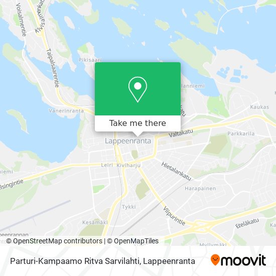 Parturi-Kampaamo Ritva Sarvilahti map