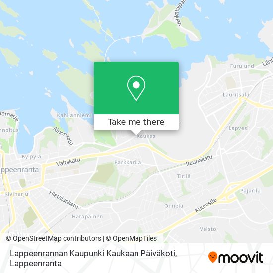 Lappeenrannan Kaupunki Kaukaan Päiväkoti map