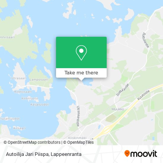 Autoilija Jari Piispa map
