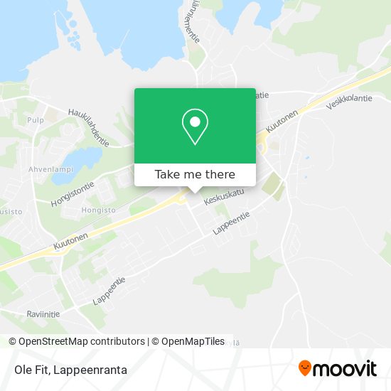 Ole Fit map
