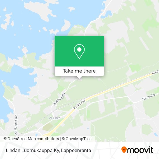 Lindan Luomukauppa Ky map