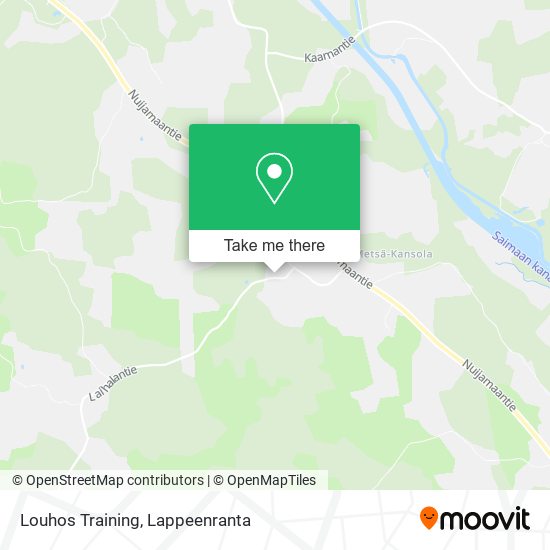 Louhos Training map