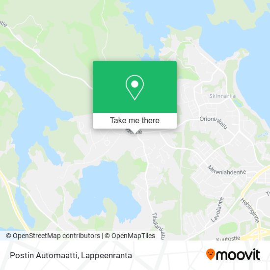 Postin Automaatti map