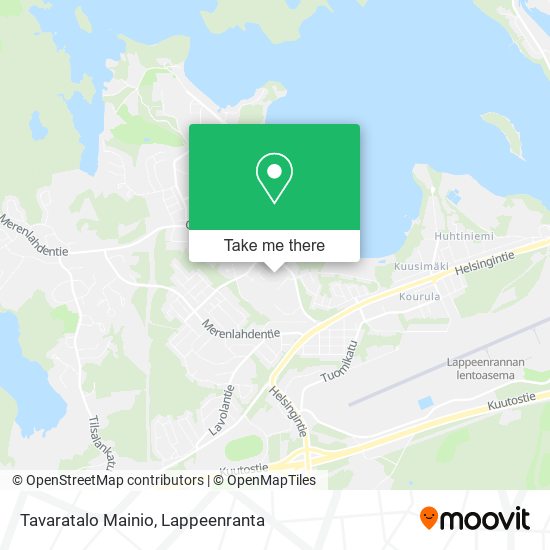 Tavaratalo Mainio map