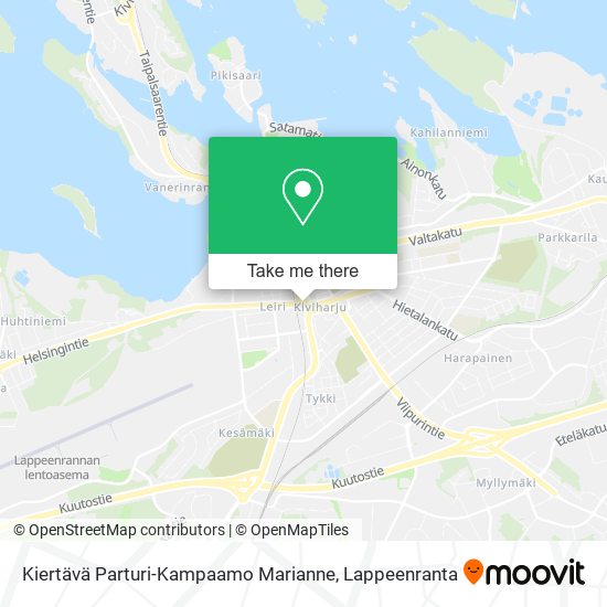 Kiertävä Parturi-Kampaamo Marianne map