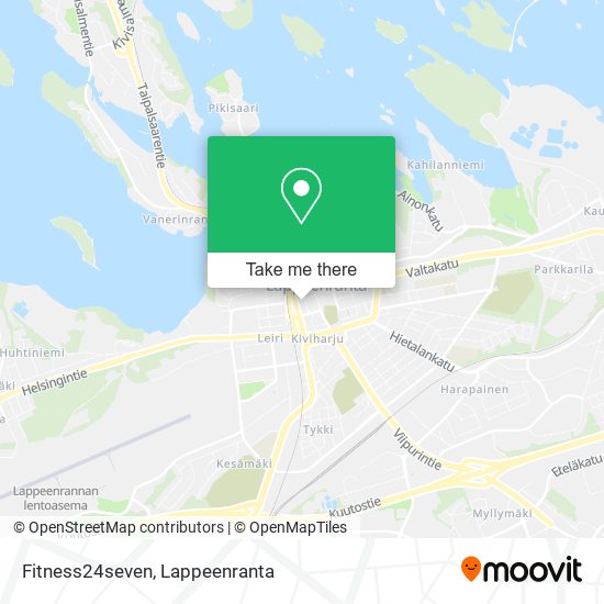 Fitness24seven map