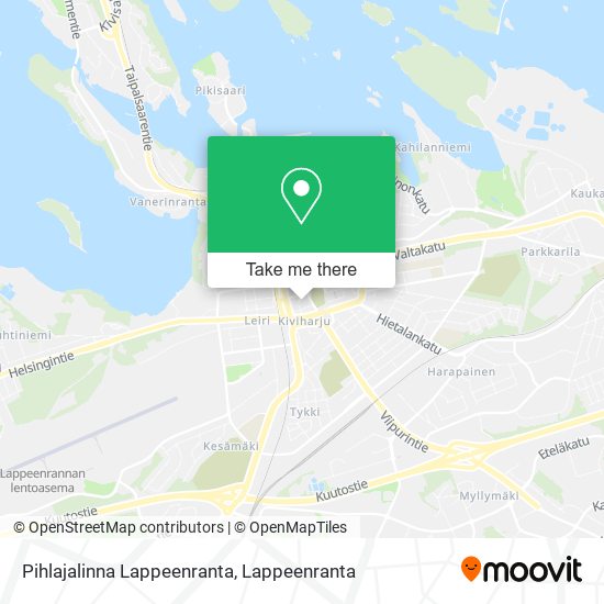 Pihlajalinna Lappeenranta map