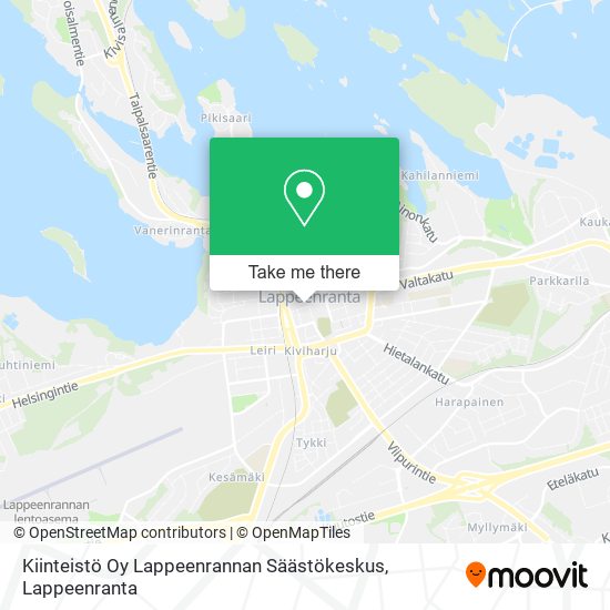 Kiinteistö Oy Lappeenrannan Säästökeskus map