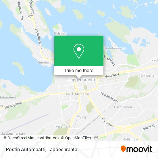 Postin Automaatti map