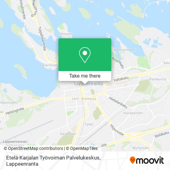 Etelä-Karjalan Työvoiman Palvelukeskus map