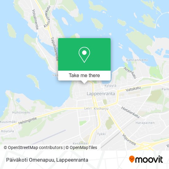 Päiväkoti Omenapuu map