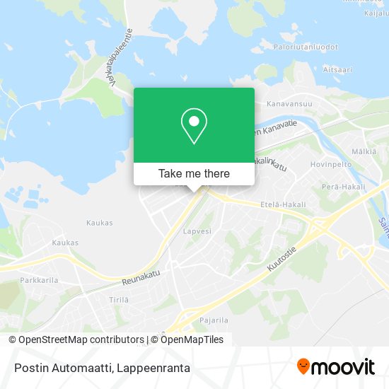 Postin Automaatti map