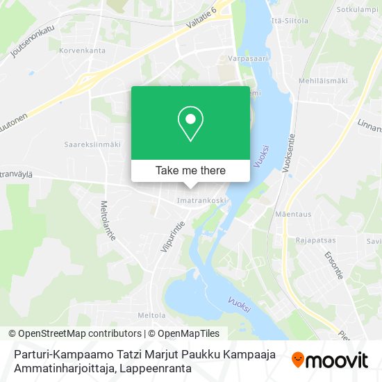 Parturi-Kampaamo Tatzi Marjut Paukku Kampaaja Ammatinharjoittaja map