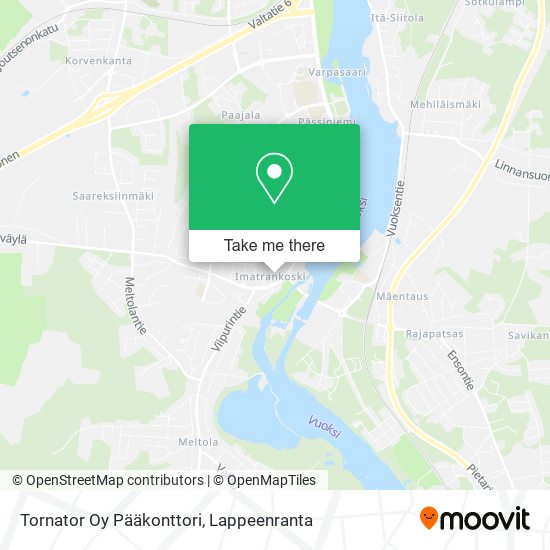 Tornator Oy Pääkonttori map