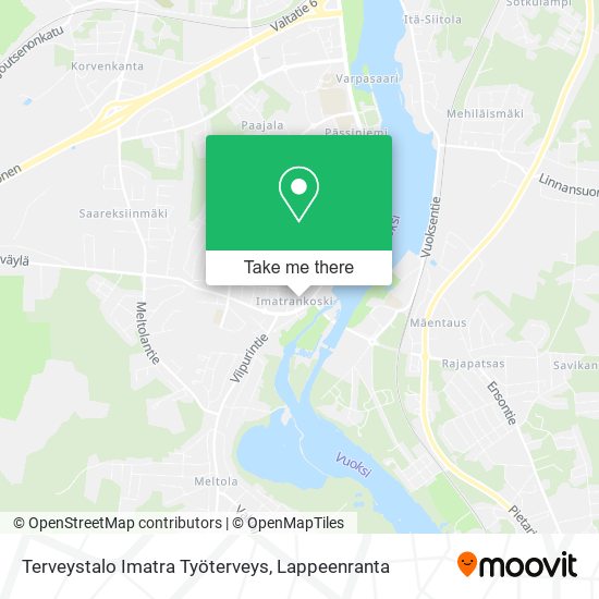 Terveystalo Imatra Työterveys map