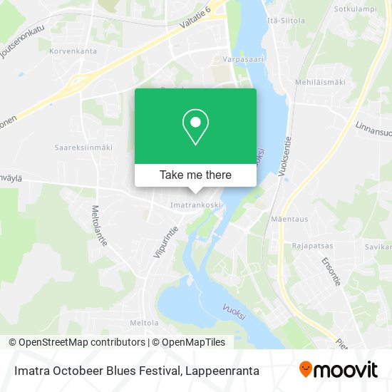 Imatra Octobeer Blues Festival map