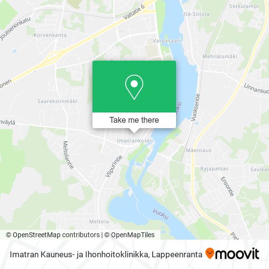 Imatran Kauneus- ja Ihonhoitoklinikka map