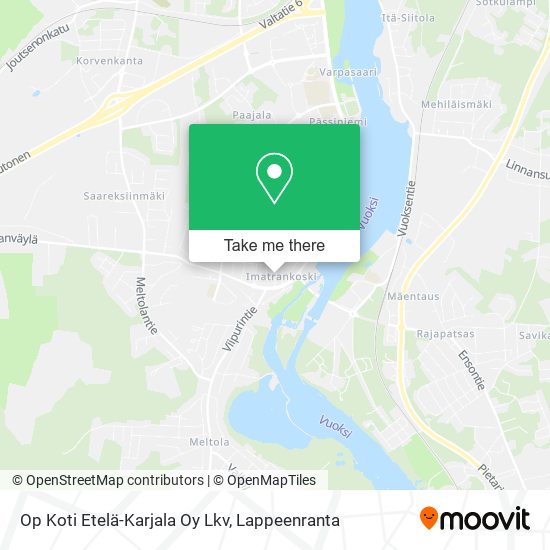 Op Koti Etelä-Karjala Oy Lkv map