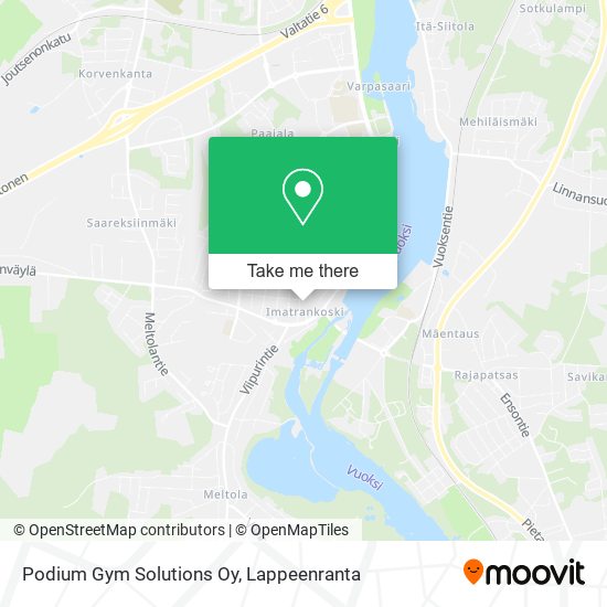 Podium Gym Solutions Oy map