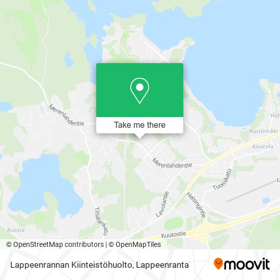 Lappeenrannan Kiinteistöhuolto map